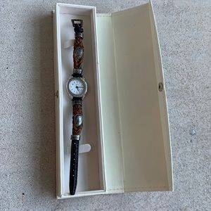 Women’s Legacy horsetail braid watch